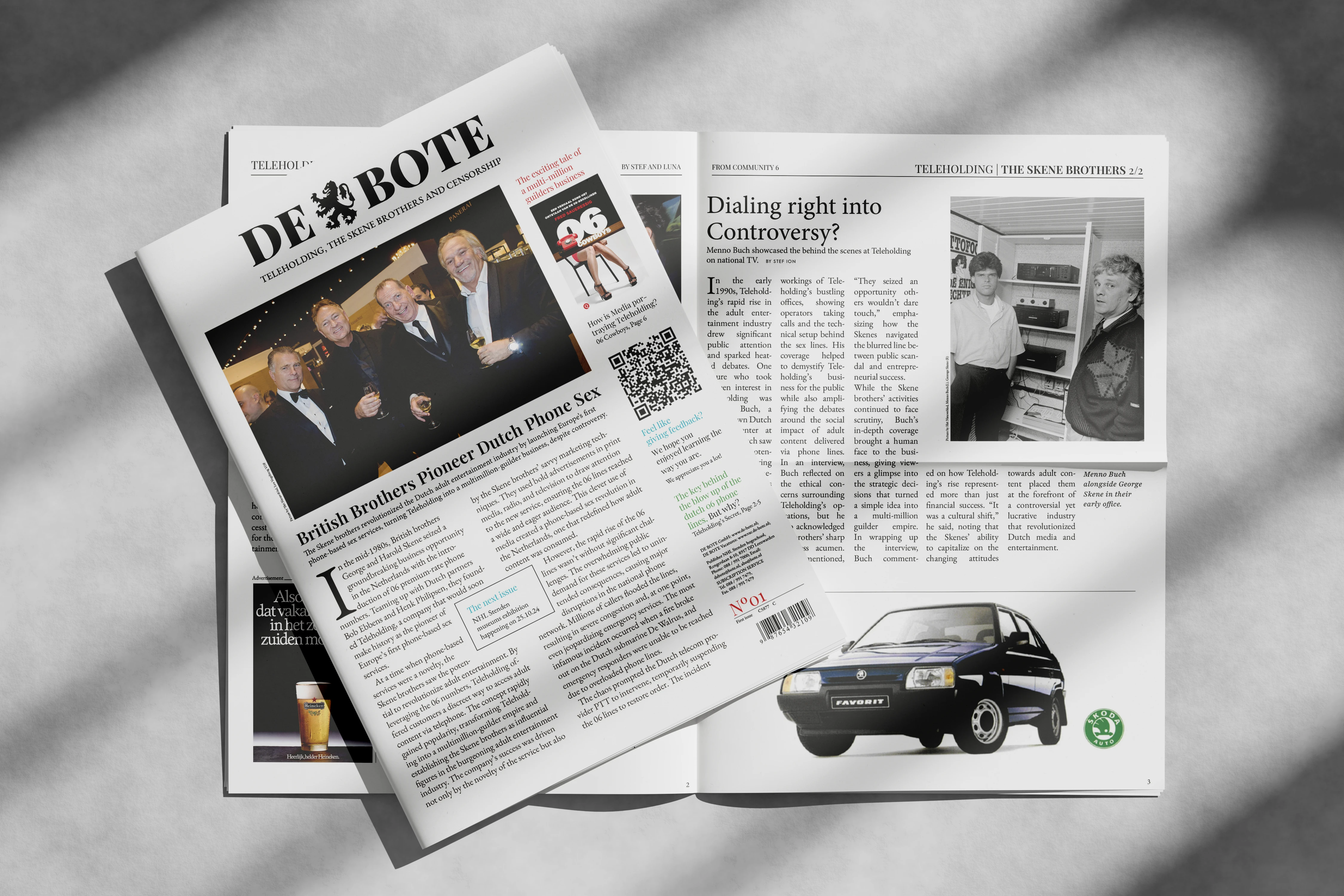 De Bote phone banner